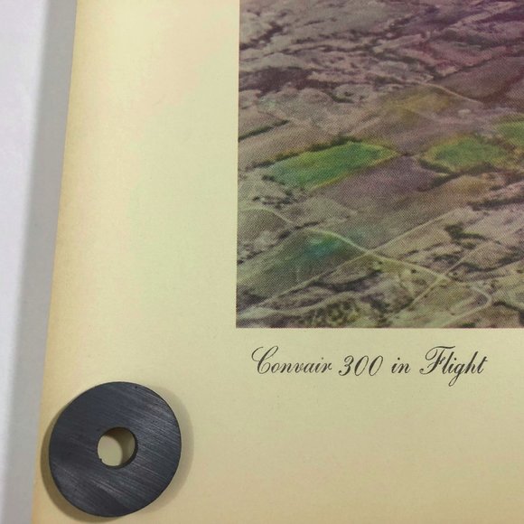 Mid-Continent Airlines Convair 300 in Flight Poster 16x20 inches - Picture 4 of 5